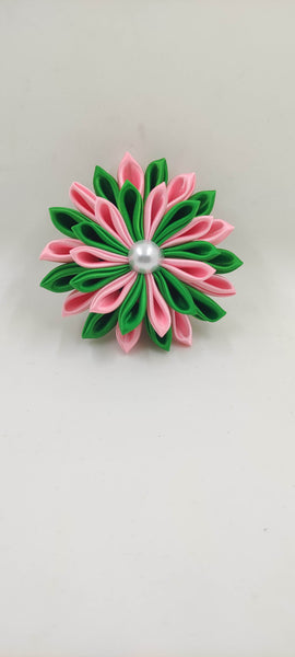 Ribbon Craft Flower Pin