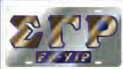 Sigma Gamma Rho EE-YIP License Plates